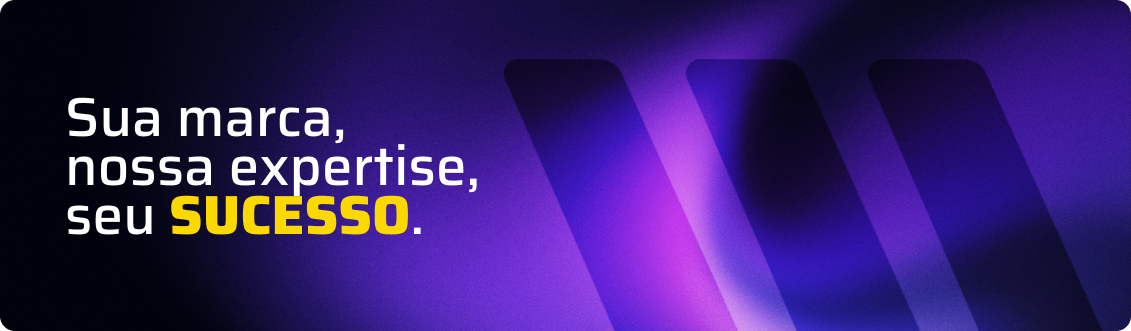 Banner institucional da Agência W3M com a frase: Sua marca, nossa expertise, seu sucesso.